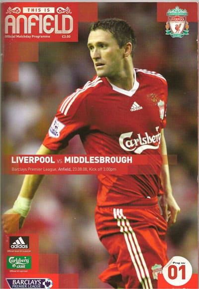 Liverpool FC v Middlesbrough FC